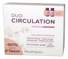 Phytalessence Circulation Lot de 2 x 60 Gélules