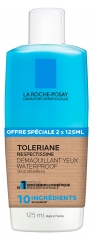La Roche-Posay Respectissime Démaquillant Yeux Waterproof Lot de 2 x 125 ml