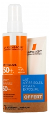 La Roche-Posay Anthelios Spray Invisibile SPF50+ Con Profumo 200 ml + Latte Doposole Post-Esposizione in Omaggio 75 ml