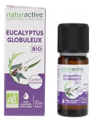 Naturactive Huile Essentielle Eucalyptus Globuleux (Eucalyptus globulus labill) Bio 10 ml