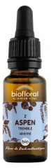 Biofloral Bach Bloesemremedies 02 Aspen Organisch 20 ml