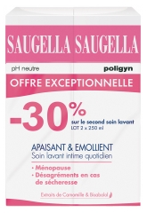 Saugella Poligyn Soin Lavant Intime Lot de 2 x 250 ml
