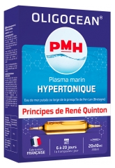 Oligocean Plasma Marin Hypertonique 20 Ampoules