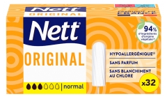 Nett Original Protection Optimale 32 Tampons Normal
