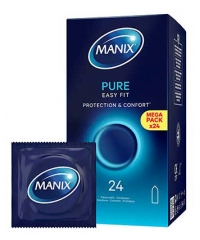 Manix Pure Easy Fit 24 Préservatifs