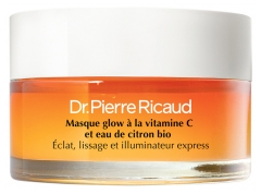 Dr Pierre Ricaud Masque Glow à la Vitamine C et à l'Eau de Citron Bio 50 ml