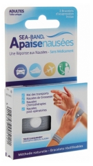 Sea Band Vuxna Illam&aring;endelindrande Akupressurarmband Par