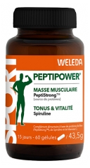 Weleda PeptiPower Massa Muscular T&oacute;nus & Vitalidade 60 C&aacute;psulas