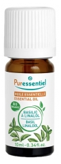 Puressentiel Organic Basil Linalool Essential Oil (Ocimum basilicum ct linalol) 10 ml