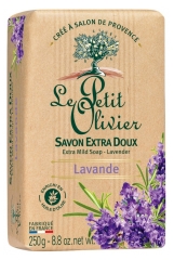 Săpun Extra Bl&acirc;nd cu Lavandă Le Petit Olivier 250 g