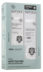 PATYKA Anti-Taches Perfect Sérum Correcteur Anti-Taches Bio 30 ml + Fluide Anti-Taches SPF30 Bio 40 ml Offert