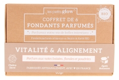 Natura Square Les Petits Glow Zestaw 6 Organicznych Pomad Zapachowych Vitality & Alignment 65 g