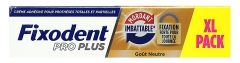 Fixodent Pro Plus Crème Adhésive Fixation Forte Goût Neutre 57 g