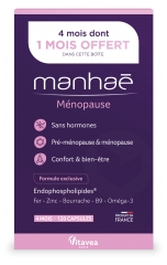 Vitavea Manha&eacute; Menopauzė 120 kapsulių su 1 mėnesiu dovanų