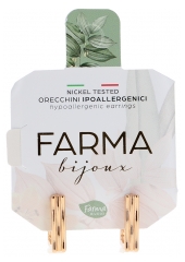 Pharma Bijoux Cercei Hipoalergenici Creole Pătrate 17 mm