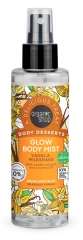 Organic Shop Kūno Desertai &bdquo;Glow&ldquo; Kūno Migla Vanilė 200 ml