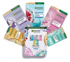 Garnier SkinActive Darilni set 5 tkanih mask