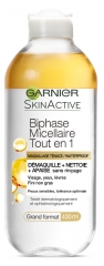Garnier SkinActive Dwufazowy Płyn Micelarny Wszystko w 1 400 ml