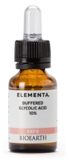 Bioearth Elementa Exfo Solution Concentrée d'Acide Glycolique 10% 15 ml