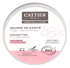 Cattier Beurre de Karité 100% Bio 20 g
