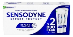 Sensodyne Expert Protect Répare &amp; Protège Menthe Fraîche Lot de 2 x 75 ml