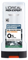 L'Oréal Paris Men Expert Magnesium Defense Gel Douche Crème Peau Sensible 300 ml
