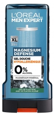 Gel de Banho Hipoalerg&eacute;nico Magnesium Defense Men Expert da L'Or&eacute;al Paris 300 ml