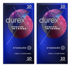 Durex Orgasm'Intense 2 x 10 Prezerwatyw