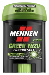 Mennen Deodorants Green Yuzu Freshness 48H Wide Stick 60 ml