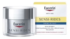 Eucerin Sensi-Wrinkle Anti-Rimpel Nachtcr&egrave;me 50 ml