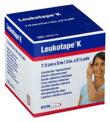 Essity Leukotape K Bande Adhésive Élastique 7.5 cm x 5 m