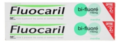 Fluocaril Dentifrice Menthe Bi-Fluoré Lot de 2 x 75 ml