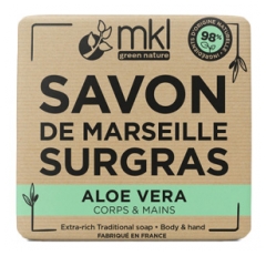 MKL Green Nature Savon de Marseille Surgras Aloe Vera 100 g