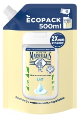 Le Petit Marseillais Crème de Douche Extra Douce Lait Éco-Recharge 500 ml