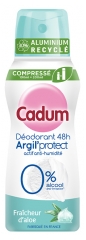 Cadum Argil\'Protect Déodorant 48H Fraîcheur d\'Aloé Spray 100 ml
