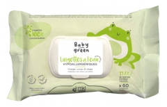 MKL Green Nature Baby Green Water Wipes Organic 56 Wipes