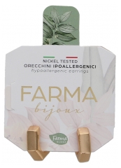 Cercei Octogonali Hipolalergenici Farma Bijoux 17 mm