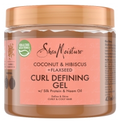 SheaMoisture Gel Definitore di Ricci al Cocco e Ibisco 431 ml