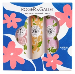 Roger &amp; Gallet Trio Crèmes Mains Fleur de Figuier Néroli et Rose 3 x 30 ml