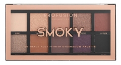 Profusion Cosmetics Palette Yeux Smoky 10 Teintes