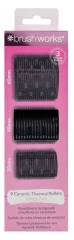 Brushworks Assortiment de Bigoudis Chauffant en Céramique