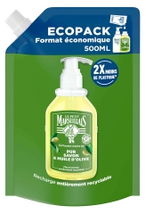 Le Petit Marseillais Gel Lavant Mains Pur Savon &amp; Huile d'Olive Éco-Recharge 500 ml