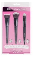 Brushworks Set de Pinceaux Contour et Fard