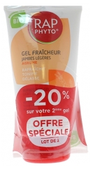 Rap Phyto Gel Fraîcheur Jambes Légères Agrume Bio Lot de 2 x 150 ml