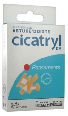 Pierre Fabre Health Care Cicatryl Pansements Astuce'Doigts 20 Pansements