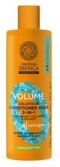 Natura Siberica Oblepikha Volume Après-Shampoing et Masque Collagène 2en1 400 ml