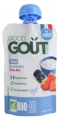 Good Goût Brassé Strawberry Blackberry From 6 Months Organic 90 g