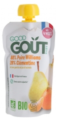 Good Goût Organic Williams Pear Clementine From 4 Months 120 g