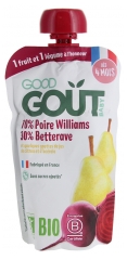 Good Goût Organic Williams Pear Beetroot From 4 Months 120 g
