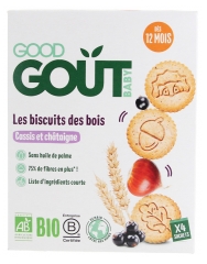 Good Goût Biscuits des Bois Blackcurrant and Chestnut From 12 Months Organic 80 g